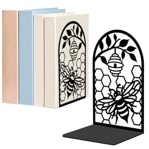 WADORN 1 Paire d Abeille Miel Nid d Abeilles Métal Décoratif