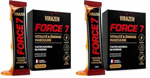 Miel Énergie Homme en Sticks - Effet Immédiat - Vitalité & P