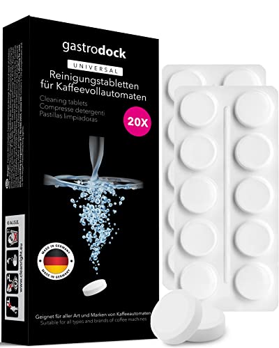 Lot de 20 pastilles de nettoyage - Dégraissantes - 2 g - De