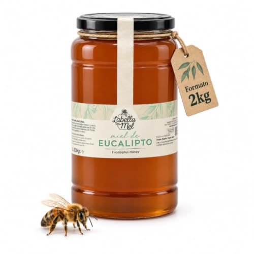 LAbella Mel Miel dEucalyptus Pur 100% Naturel, Miel dAbeille