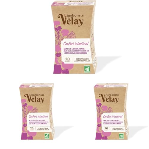 LHerboriste du Velay - Infusion BIO Confort Intestinal - Mau