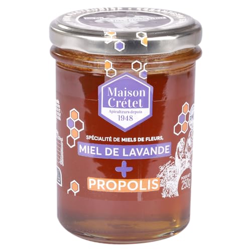 Maison Crétet | Miel Lavande maritime et Propolis | extrait 