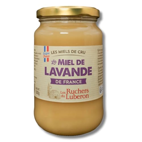 Les Ruchers du Luberon - Miel Lavande de France 500 g - Miel