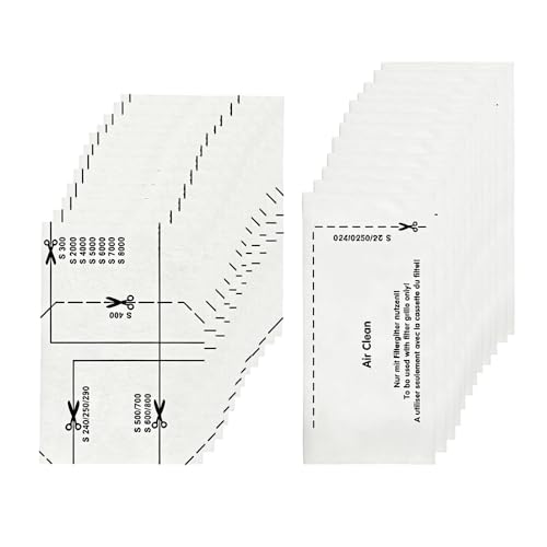 24 Pièces Filtre aspirateur pour Miele Classic C1, Complete
