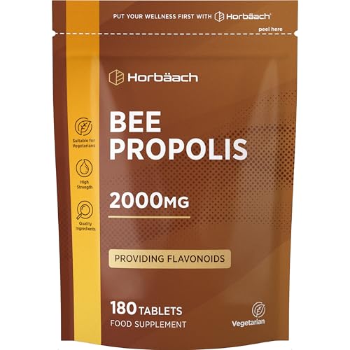 Propolis Gelules 2000 mg | 180 Comprimés | Apport en Flavono