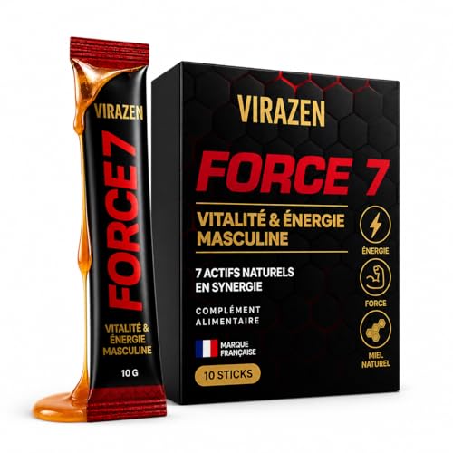 Miel Énergie Homme en Sticks - Effet Immédiat - Vitalité & P