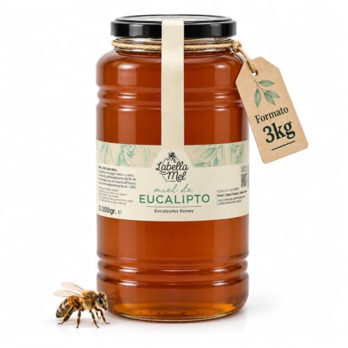 LAbella Mel Miel dEucalyptus Pur 100% Naturel, Miel dAbeille