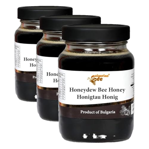 450 g Miel de Miellat de la Forêt de Montagne, Chênes Noirs,