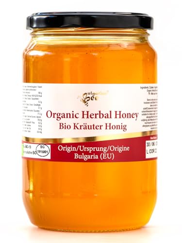 900 g Miel dAbeille aux Herbes Sauvages Biologique