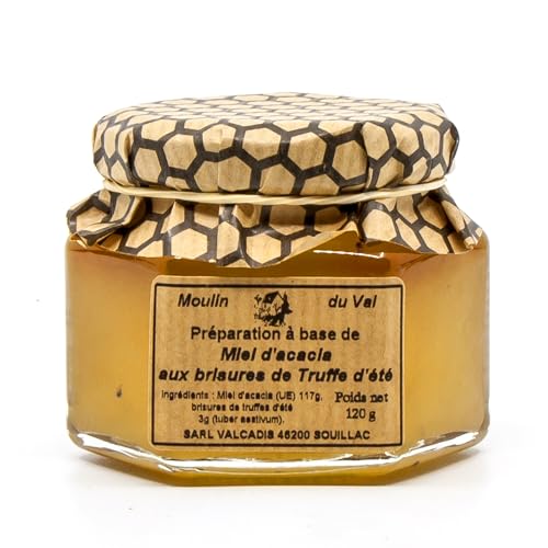 Miel dAcacia aux Brisures de Truffe dEté 120g
