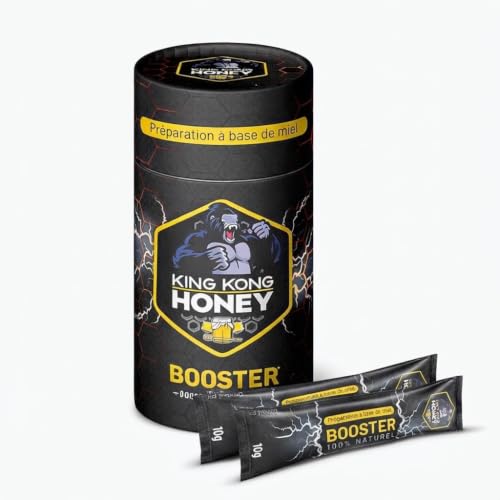 King Kong Honey - Miel Énergisant Maca & Gingembre - Sticks