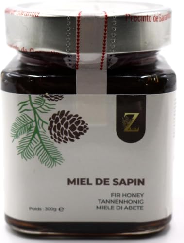 Miel de Sapin de lAllemagne 300g- 100% Naturel, Récolté dans