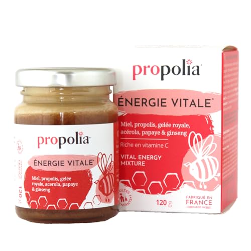 PROPOLIA - Énergie Vitale - Miel, Propolis, Gelée Royale & G