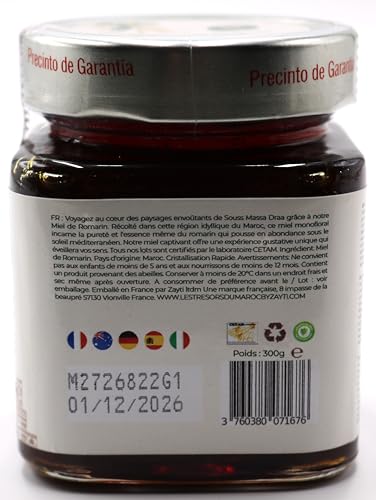 Miel De Soumour du Yémen -300g -un miel Rare et unique - 100