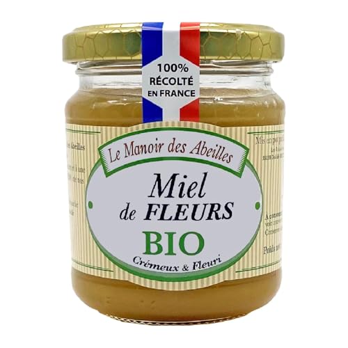 LE MANOIR DES ABEILLES - Miel de Fleurs Crémeux Bio de Franc