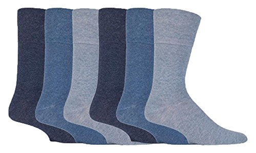 poignée douce - Hommes 6 paires de Diabéthique CHAUSSETTE AV