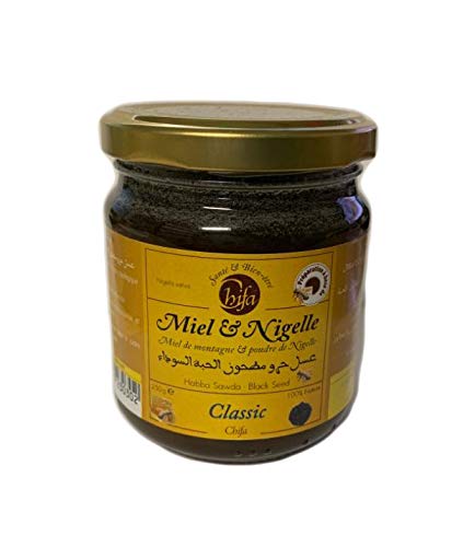 Miel de Montagne Bio et Poudre Nigelle CHIFA 250 gr