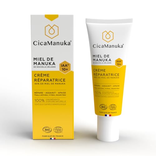CICAMANUKA - Crème réparatrice au miel de Manuka IAA10+ - Fa