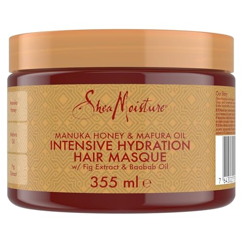 SheaMoisture Masque Hydratation Intensive, Pour Cheveux Bouc