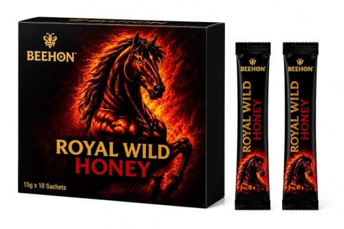 Beehon Miel Aphrodisiaque Puissant pour Homme - 10 Sachets I