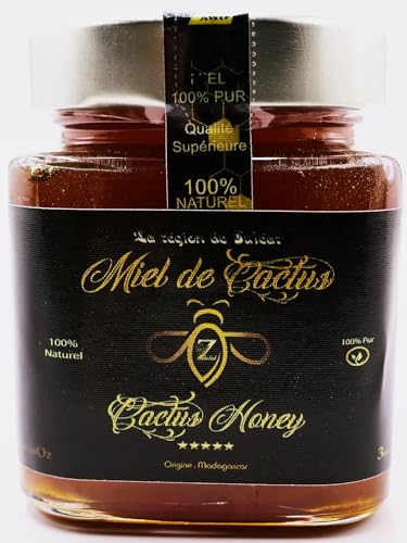 Miel de Cactus de Madagascar -300g- 100% Naturel, Récolté da