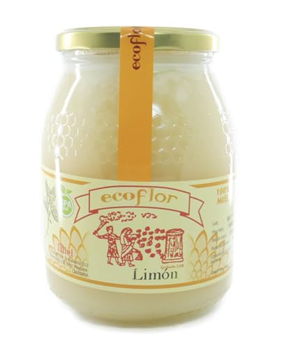 Miel de citron. Miel dabeille Espagnol pur, 100% naturel. Go