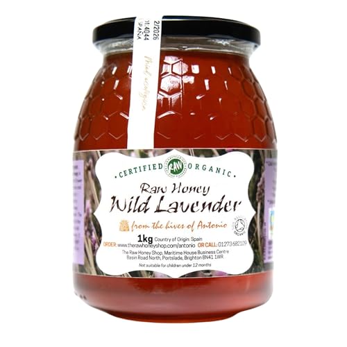 Miel Brut Biologique de Lavande Sauvage Antonio, 1kg - Certi