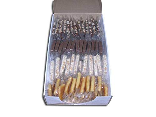 Assortiment de portions individuelles de nougat, turron, tou