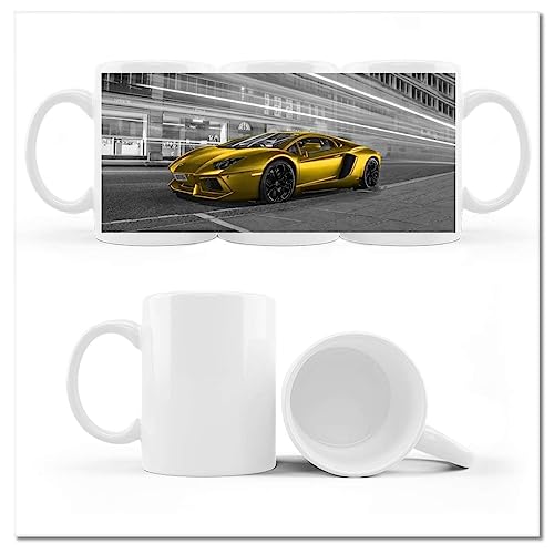 Tasse à café et thé avec photo Miel flèche N° H3137M_Cup