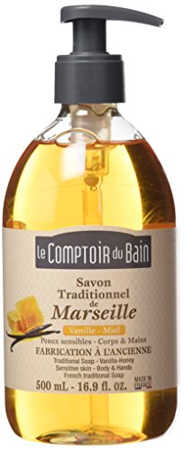 Le Comptoir du Bain Savon de Marseille Liquide Vanille Miel