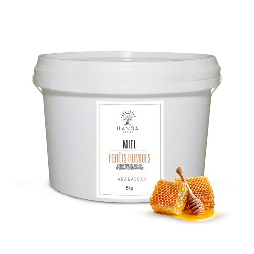 Ilanga Nature - Miel de Forêts Humides 100% pur - Seau de Mi