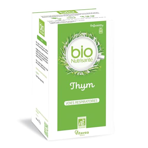 Vitavea Santé - Infusion Thym BIO - Gorge Défenses Naturelle