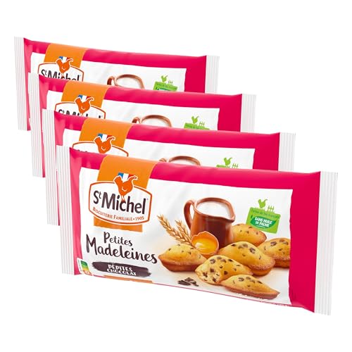 St Michel Petites Madeleines, Pépites Chocolat, 700g (Lot de
