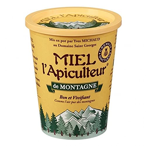 Miel l?Apiculteur de Montagne Bon et Vivifiant Crémeux Onctu