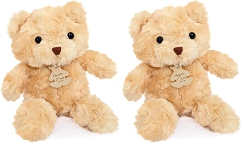 Histoire dours - Peluche Ours Câlin - Miel - 21 Cm - Corps S