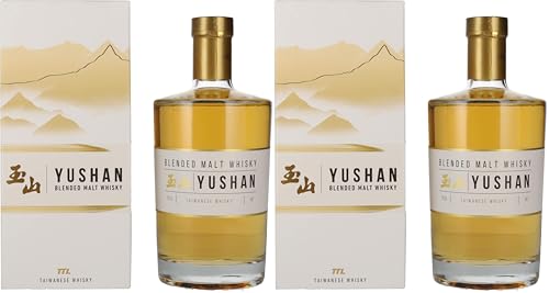 Yushan Whisky blended malt 40° 70cl (Lot de 2)