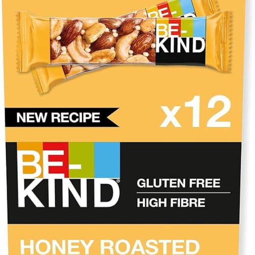 BE-KIND - Barres de Céréales - Noix Grillées au Miel & Sel M