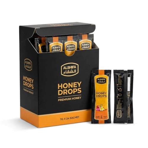 Alshifa Miel 100% Naturel en Sachets Individuels - Honey Dro