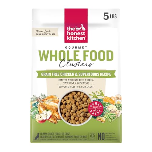 The Honest Kitchen Grappes daliments entiers sans céréales a