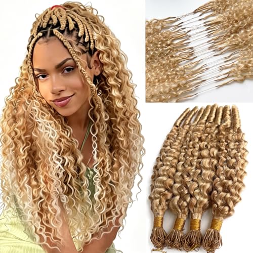 Cheveux humains au crochet pour femmes noires, cheveux boucl