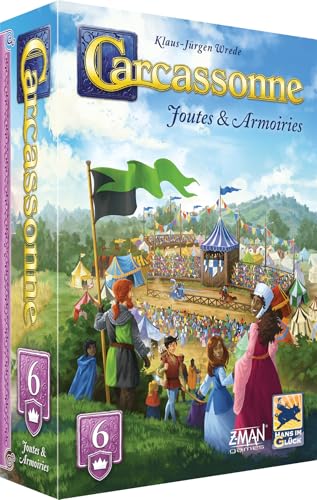 Asmodee - Carcassonne - Extension 6 : Joutes & Armoiries - H