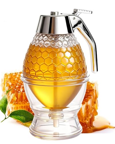 Ceeyoll Distributeur Miel Capacité De 200 Ml Anti-Goutte Fac