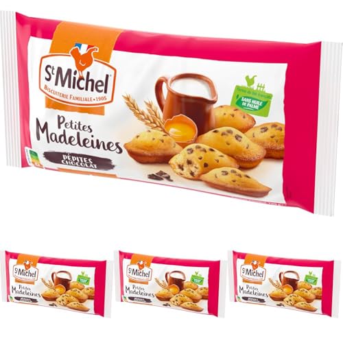 St Michel Petites Madeleines, Pépites Chocolat, 700g (Lot de