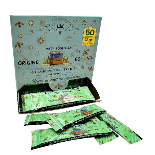 Propol-mel - Miel Polyflorale en Bâtonnets Monodose | 12g x