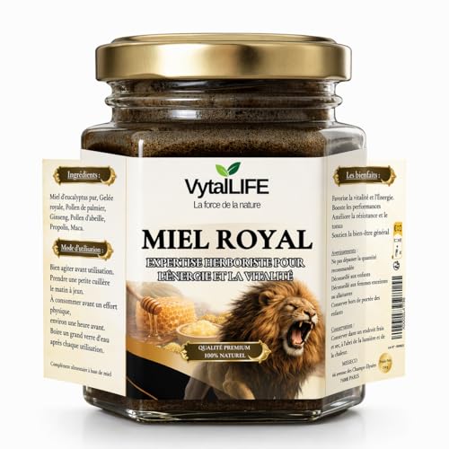 Miel Aphrodisiaque Puissant VytalLIFE - Libido Boost Homme &
