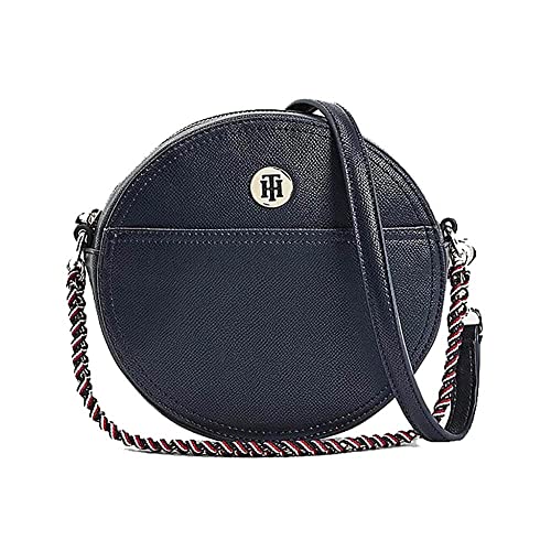 Tommy Hilfiger Croix ronde miel de fête, Bleu, Medium