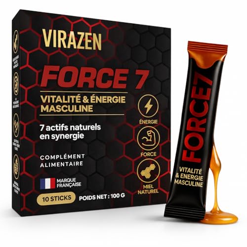 Miel Énergie Homme en Sticks - Effet Immédiat & Boost d'Éner