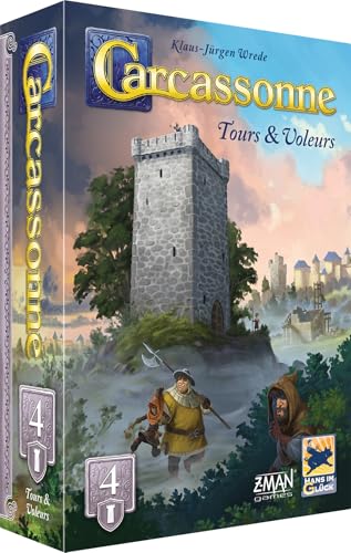 Asmodee - Carcassonne - Extension 4 : Tours & Voleurs - Hans