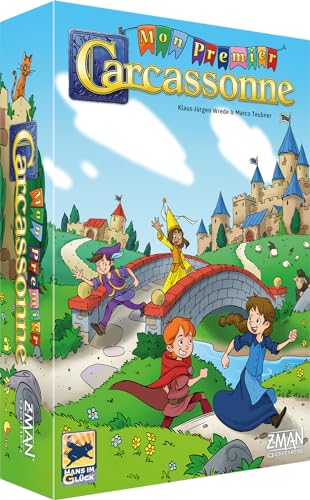 Asmodee - Mon Premier Carcassonne - Jeu de Société Famille p