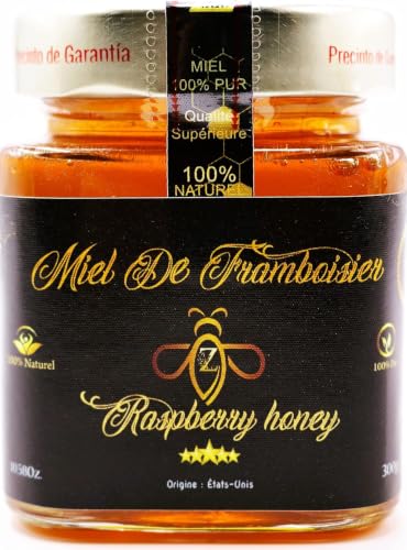 Miel Crémeux de Framboisier - 300 g | 100% Pur | Origine Éta